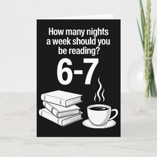 Lezen 67 Meme Engelse leraar Funny Boek Liefhebber Kaart (Voorkant)