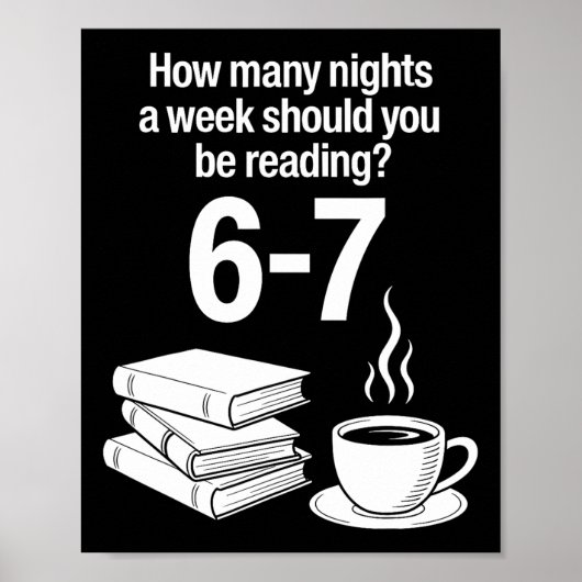 Lezen 67 Meme Engelse leraar Funny Book Liefhebber Poster (Voorkant)