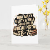 Lezen 67 Meme Engelse leraar Grappig 67 Bibliothec Kaart (Gele Bloem)