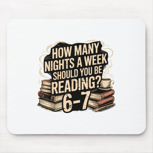 Lezen 67 Meme Engelse leraar Grappig 67 Bibliothec Muismat (Voorkant)
