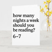 Lezen 67 Meme Engelse leraar Grappig 67 Boek Liefd Kaart (Gele Bloem)