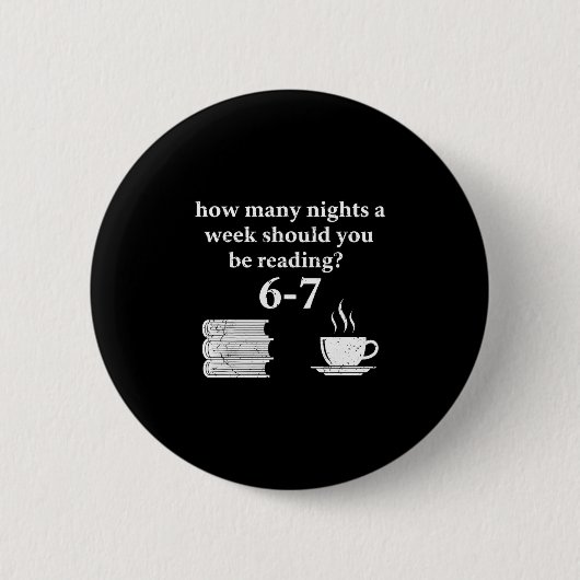 Lezen 67 Meme Engelse leraar Grappig 67 Boek Liefd Ronde Button 5,7 Cm (Voorkant)