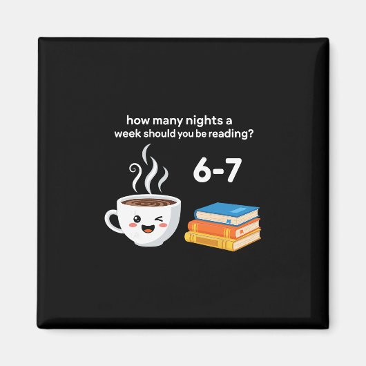 Lezen 67 Meme Engelse leraar Grappig 6 7  Magneet (Voorkant)