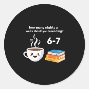Lezen 67 Meme Engelse Leraar Grappig 6 7 Ronde Sticker
