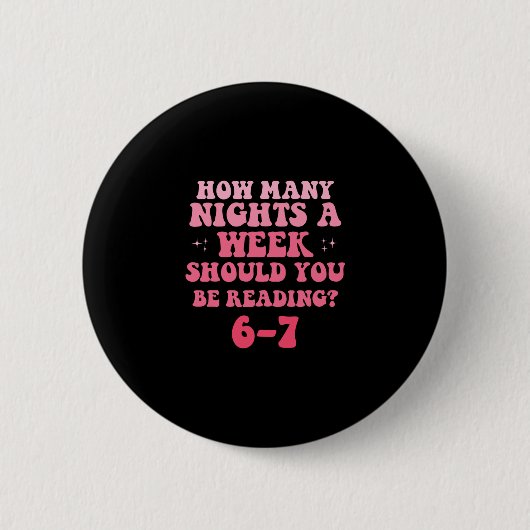Lezen 67 Meme Engelse leraar Grappig Zes Zeven Ret Ronde Button 5,7 Cm (Voorkant)