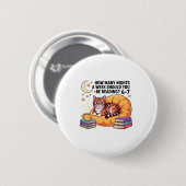 Lezen 67 Meme Englieacher Grappig 67 Met Kat Lezen Ronde Button 5,7 Cm (Voorkant /achterkant)