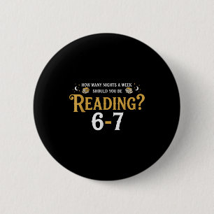 Lezen 67 Meme Leraar Schoolbibliothecaris Englieac Ronde Button 5,7 Cm