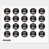 Lezen 67 Zes Zeven Meme Engelse Leraar Grappig Bo Ronde Sticker (Vel)