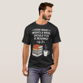 Lezen 67 Zes Zeven Meme Engelse Leraar Grappig Bo T-shirt (Voorkant volledig)