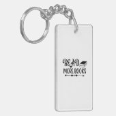 Lezen Art Lees Meer Boeken Sleutelhanger (Voorkant Links)