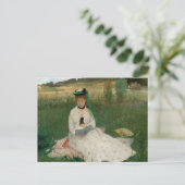 Lezen | Berthe Morisot Briefkaart (Staand voorkant)