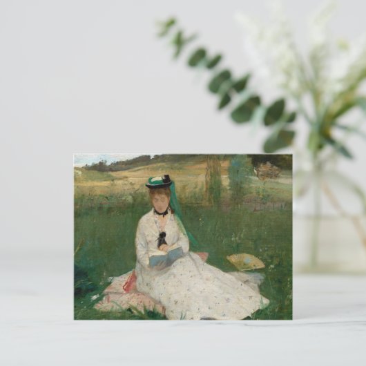 Lezen | Berthe Morisot Briefkaart (Staand voorkant)
