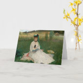 Lezen | Berthe Morisot Kaart (Gele Bloem)