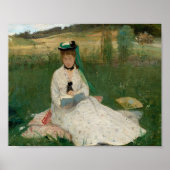 Lezen | Berthe Morisot Poster (Voorkant)