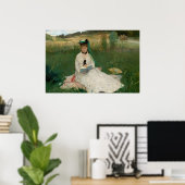 Lezen | Berthe Morisot Poster (Thuiskantoor)
