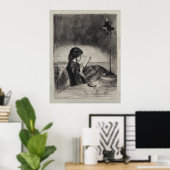 Lezen bij lamplicht, Whistler Poster (Thuiskantoor)
