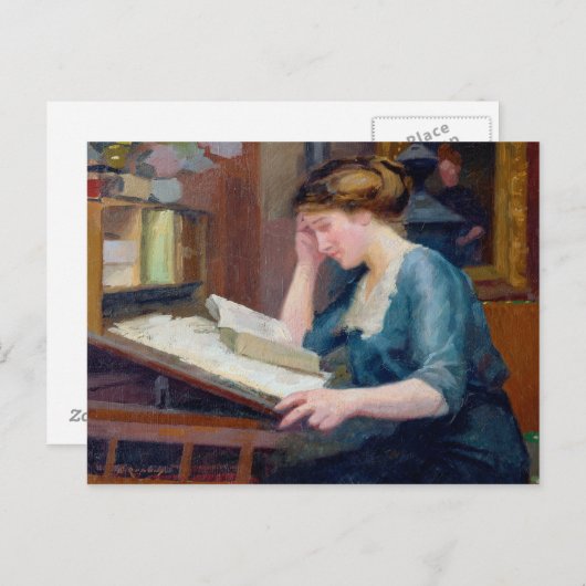 Lezen Briefkaart (Voorkant / Achterkant)