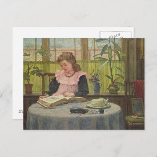 Lezen Briefkaart (Voorkant / Achterkant)