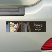 Lezen Bumpersticker (Op auto)