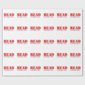 Lezen Cadeaupapier (Vlak)