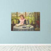 Lezen Canvas Afdruk (Insitu (Houten vloer))