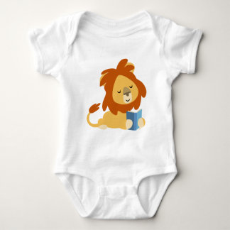 Lezen Cartoon Lion baby T-shirt