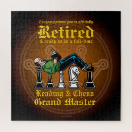 Lezen & Chess Grand Master Puzzle Legpuzzel