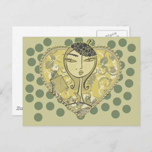 Lezen: De Mode Tshirts en cadeaus Briefkaart (Voorkant / Achterkant)