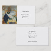 Lezen door de bedden visitekaartje (Voorkant / Achterkant)