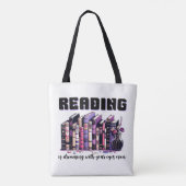 Lezen droomt met open ogen tote bag (Achterkant)