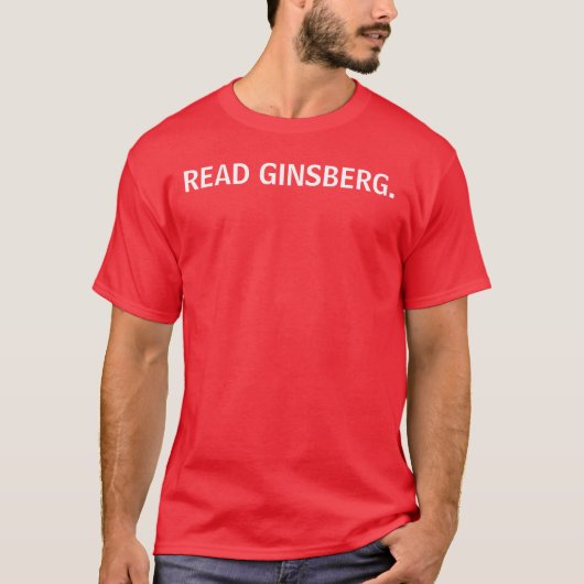 LEZEN GINSBERG. T-SHIRT (Voorkant)