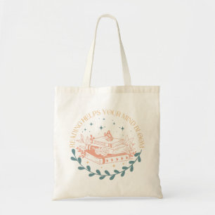 Lezen helpt je geest te voelen tote bag