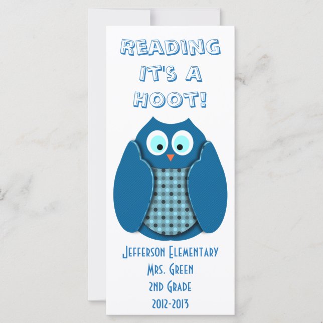 Lezen Het is een Hoot (Voorkant)