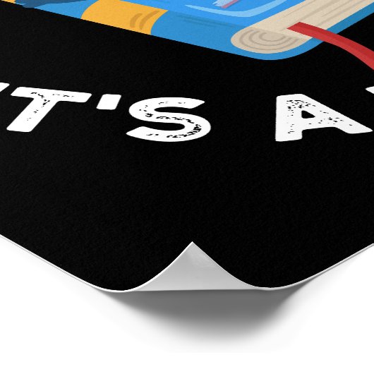 Lezen Het is een nieuw idee grappig boekenspel, do Poster (Hoek)