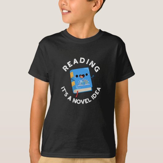 Lezen Het is een nieuw idee grappig boekenspel, do T-shirt (Voorkant)