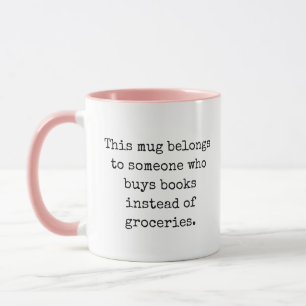 Lezen Humor Literair Cadeau Grappige Quote Boek Li Mok