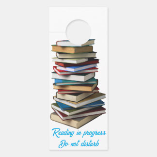 Lezen in uitvoering deurhanger