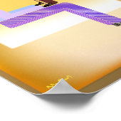 Lezen in venster Licht 2 Poster (Hoek)