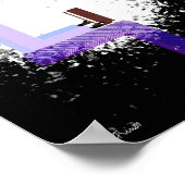 Lezen in venster Light Poster (Hoek)