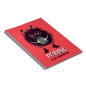 Lezen is avontuurlijk grappig leraar notitieboek (Rechterzijde)