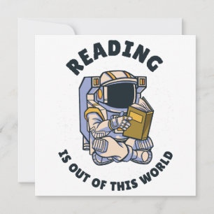Lezen Is Buiten Deze Wereld Kaart
