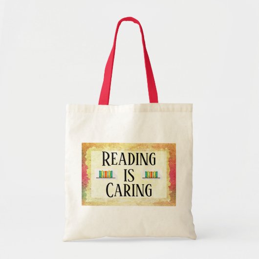 Lezen is Canvas tas voor het afspelen (Voorkant)