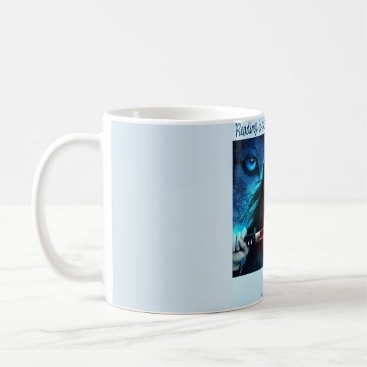 Lezen is de droommok koffiemok (Links)