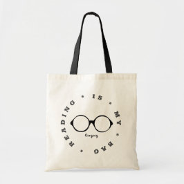 Lezen is de Mode van mijn gebak Eyewear YA Eco Can Tote Bag