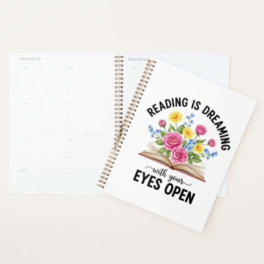 Lezen is Dromen met je Ogen Open Planner (Display)