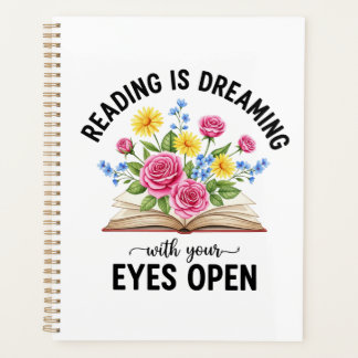 Lezen is Dromen met je Ogen Open Planner