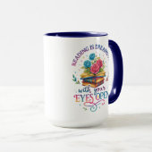 Lezen is dromen… mok (Voorkant rechts)