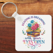 Lezen is dromen… sleutelhanger (Voorkant)