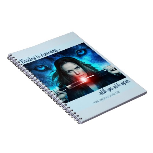 Lezen is een droomlaptop notitieboek (Rechterzijde)