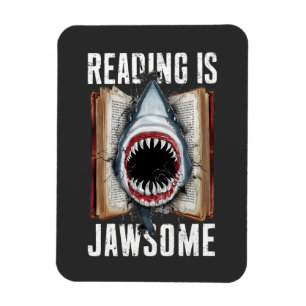 Lezen is een grappig boek lezen liefhebbers magneet